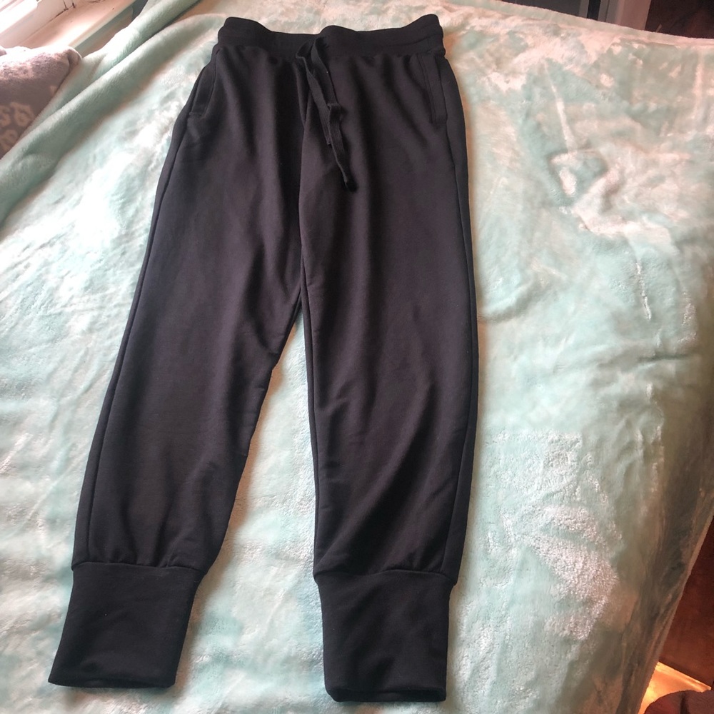 Black joggers